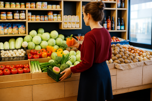 8. At the Grocery Store