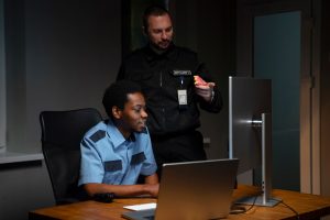 Parler à un officier de police