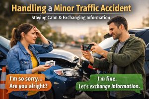 162. Handling a Minor Traffic Accident
